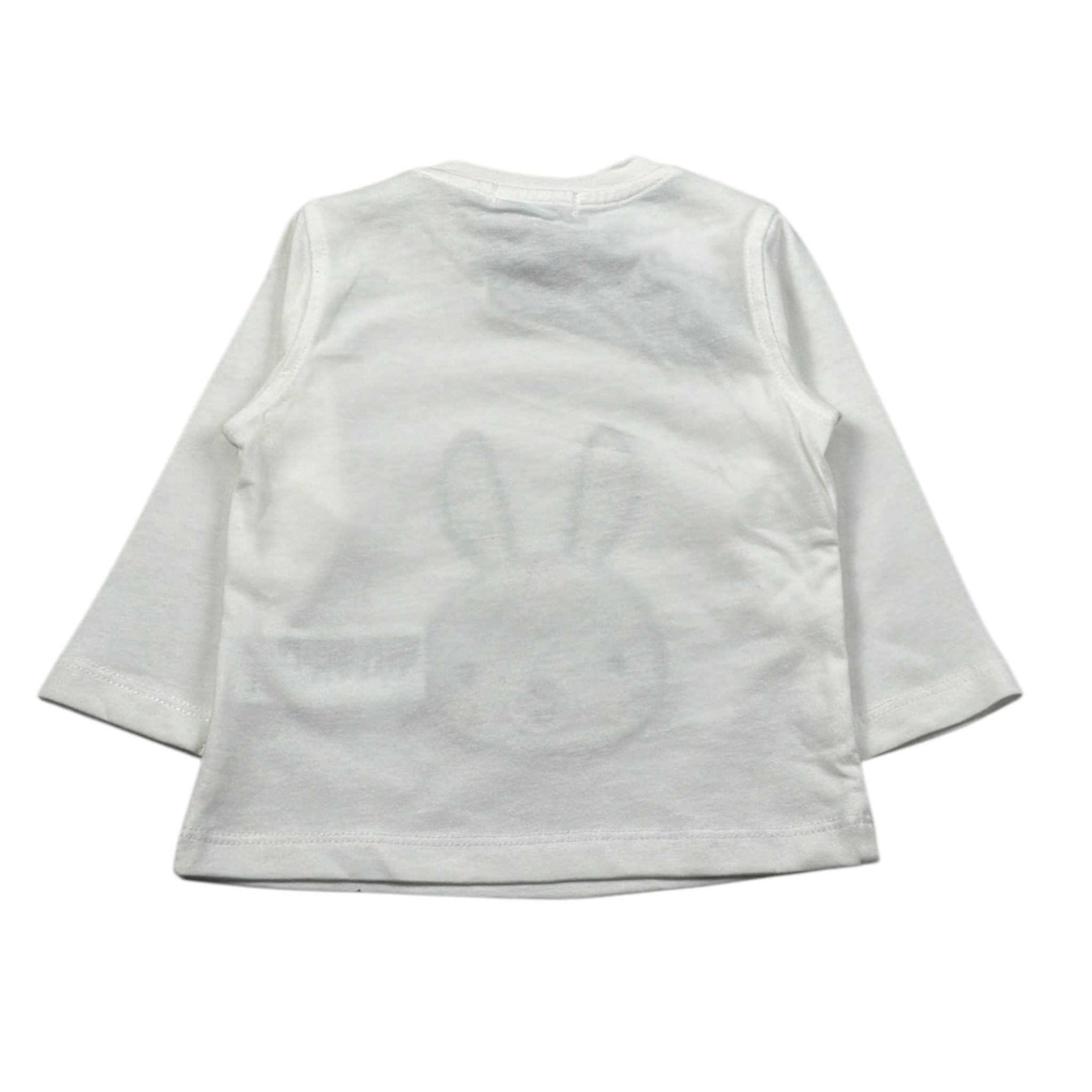 Jeckerson Shirt Girocollo tinta unita Cn Ricami Bianco per Bambino JB4339 BIANCO JECKERSON 