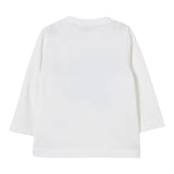 Jeckerson Shirt Girocollo tinta unita con Stampa Bianco per Neonato JB5002W25N BIANCO JECKERSON 