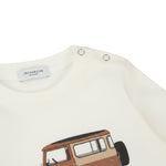 Jeckerson Shirt Girocollo tinta unita con Stampa Bianco per Bambino JB5071W25 BIANCO JECKERSON 