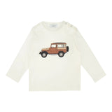 Jeckerson Shirt Girocollo tinta unita con Stampa Bianco per Bambino JB5071W25 BIANCO JECKERSON 