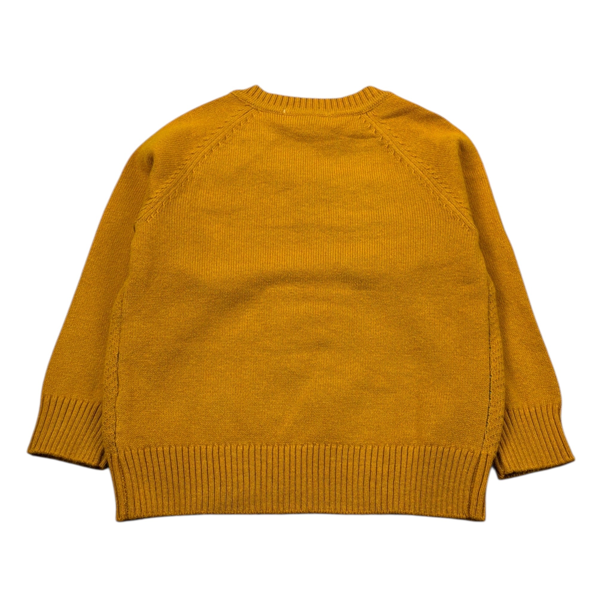 Jeckerson Maglia Girocollo tinta unita Senape per Neonato JN4340 SENAPE JECKERSON 