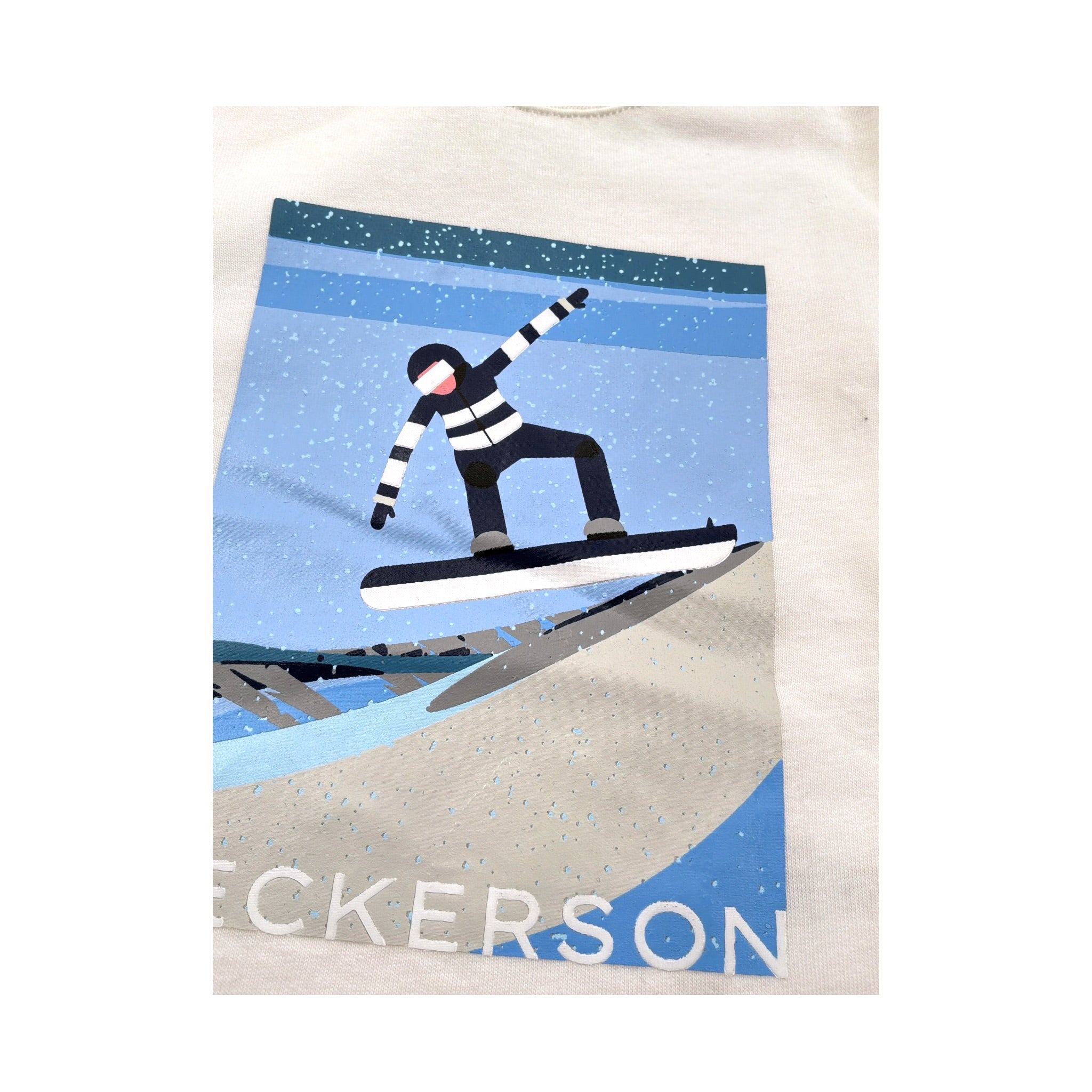 Jeckerson Shirt Girocollo tinta unita con Stampa Bianco per Neonato JN4351 BIANCO JECKERSON 