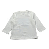 Jeckerson Shirt Girocollo tinta unita con Stampa Bianco per Bambino JN4351J BIANCO JECKERSON 