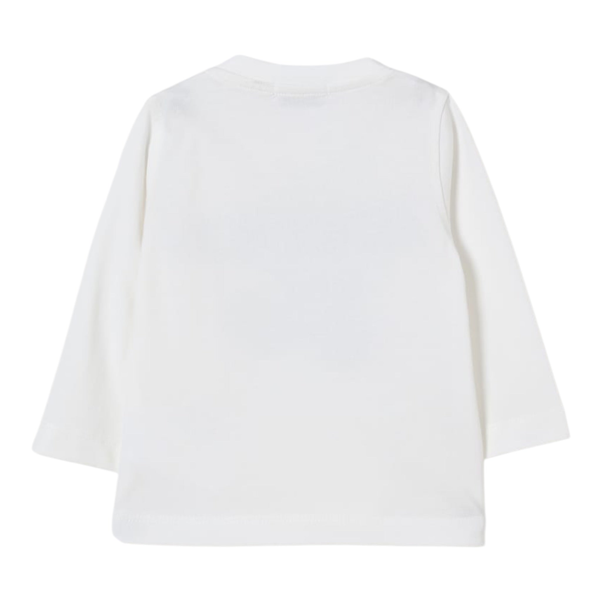 Jeckerson Shirt Girocollo tinta unita con Stampa Bianco per Neonato JN4802W25 BIANCO JECKERSON 