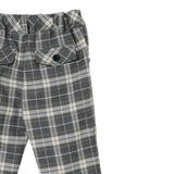 Jeckerson Pantalone Bicolore con Fantasia A Quadri Grigio per Neonato JN4814W25 GRIGIO JECKERSON 