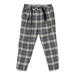Jeckerson Pantalone Bicolore con Fantasia A Quadri Grigio per Bambino JN4814W25J GRIGIO JECKERSON 