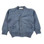 Jesurum Cardigan Tint Unita Azzurro per Neonato 090130 AZZURRO JESURUM 