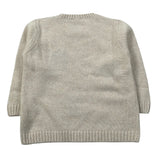 J.O. Milano Maglia Girocollo tinta unita con Ricami Beige per Neonato 563A3 BEIGE J.O. MILANO 