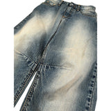 John Richmond Jeans tinta unita con Girovita Regolabile Azzurro per Bambino EBA26150JE AZZURRO JOHN RICHMOND 