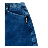 Just Cavalli Pantalone tinta unita con Girovita Regolabile Blu per Bambino JBA26104JE BLU JUST CAVALLI 