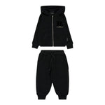 John Richmond Completo 2Pz Felpa-Pantalone Modello Tuta Nero per Bambino RBA25001C NERO JOHN RICHMOND 