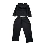 John Richmond Completo 2Pz Felpa-Pantalone Nero per Neonato RBA25005CFN NERO JOHN RICHMOND 