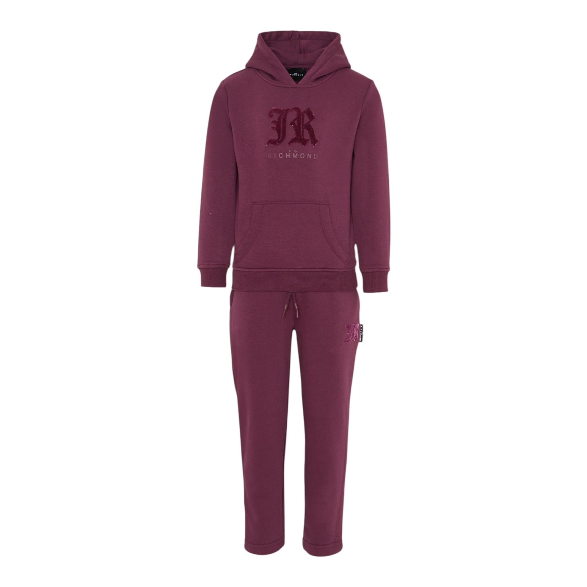 John Richmond Completo 2Pz Felpa-Pantalone Viola per Bambina RBA25005CF VIOLA JOHN RICHMOND 
