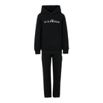 John Richmond Completo 2 Pezzi Felpa-Pantalone tinta unita Nero per Bambino RBA25007CFXXX NERO JOHN RICHMOND 