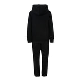 John Richmond Completo 2 Pezzi Felpa-Pantalone tinta unita Nero per Bambino RBA25007CFXXX NERO JOHN RICHMOND 