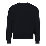 John Richmond Maglia tinta unita con Logo Nero per Bambino RBA25011MA NERO JOHN RICHMOND 