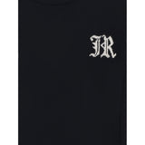 John Richmond Maglia tinta unita con Logo Nero per Bambino RBA25011MA NERO JOHN RICHMOND 