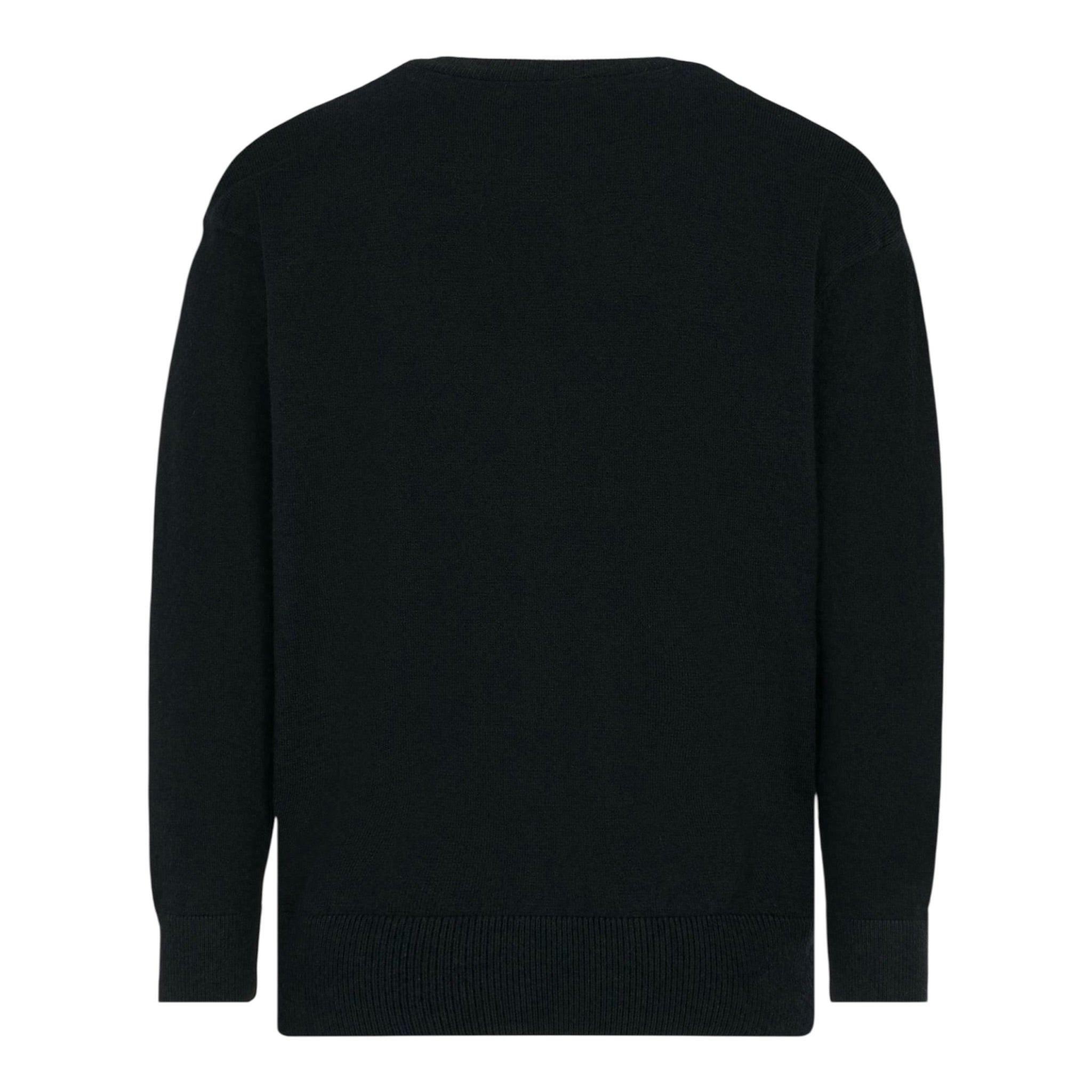John Richmond Cardigan tinta unita con Ricami Nero per Neonato RBA25012CDXN NERO JOHN RICHMOND 