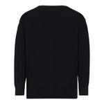 John Richmond Cardigan tinta unita con Ricami Nero per Bambino RBA25012CDXXX NERO JOHN RICHMOND 