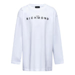 John Richmond Shirt tinta unita con Stampa Bianco per Neonato RBA25016TSN BIANCO JOHN RICHMOND 