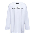 John Richmond Shirt tinta unita con Stampa Bianco per Neonato RBA25016TSNXX BIANCO JOHN RICHMOND 