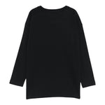 John Richmond Shirt tinta unita con Stampa Nero per Bambino RBA25016TSXXX NERO JOHN RICHMOND 