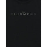 John Richmond Shirt tinta unita con Stampa Nero per Bambino RBA25016TSXXX NERO JOHN RICHMOND 