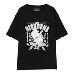 John Richmond T-Shirt tinta unita con Stampa Nero per Bambino RBA25026TS NERO JOHN RICHMOND 