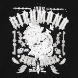 John Richmond T-Shirt tinta unita con Stampa Nero per Bambino RBA25026TS NERO JOHN RICHMOND 