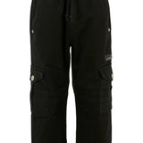 John Richmond Jeans tinta unita con Elastico In Vita Nero per Bambino RBA25090PAJ NERO JOHN RICHMOND 