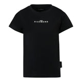 John Richmond T-Shirt tinta unita con Stampa Nero per Neonato RBA2510TS NERO JOHN RICHMOND 