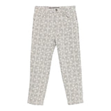 John Richmond Jeans tinta unita con Stape Logo Grigio per Bambino RBA25118JE GRIGIO JOHN RICHMOND 