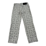 John Richmond Jeans tinta unita con Stape Logo Grigio per Bambino RBA25118JE GRIGIO JOHN RICHMOND 
