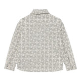 John Richmond Camicia tinta unita Logata Grigio per Bambino RBA25133CA GRIGIO JOHN RICHMOND 