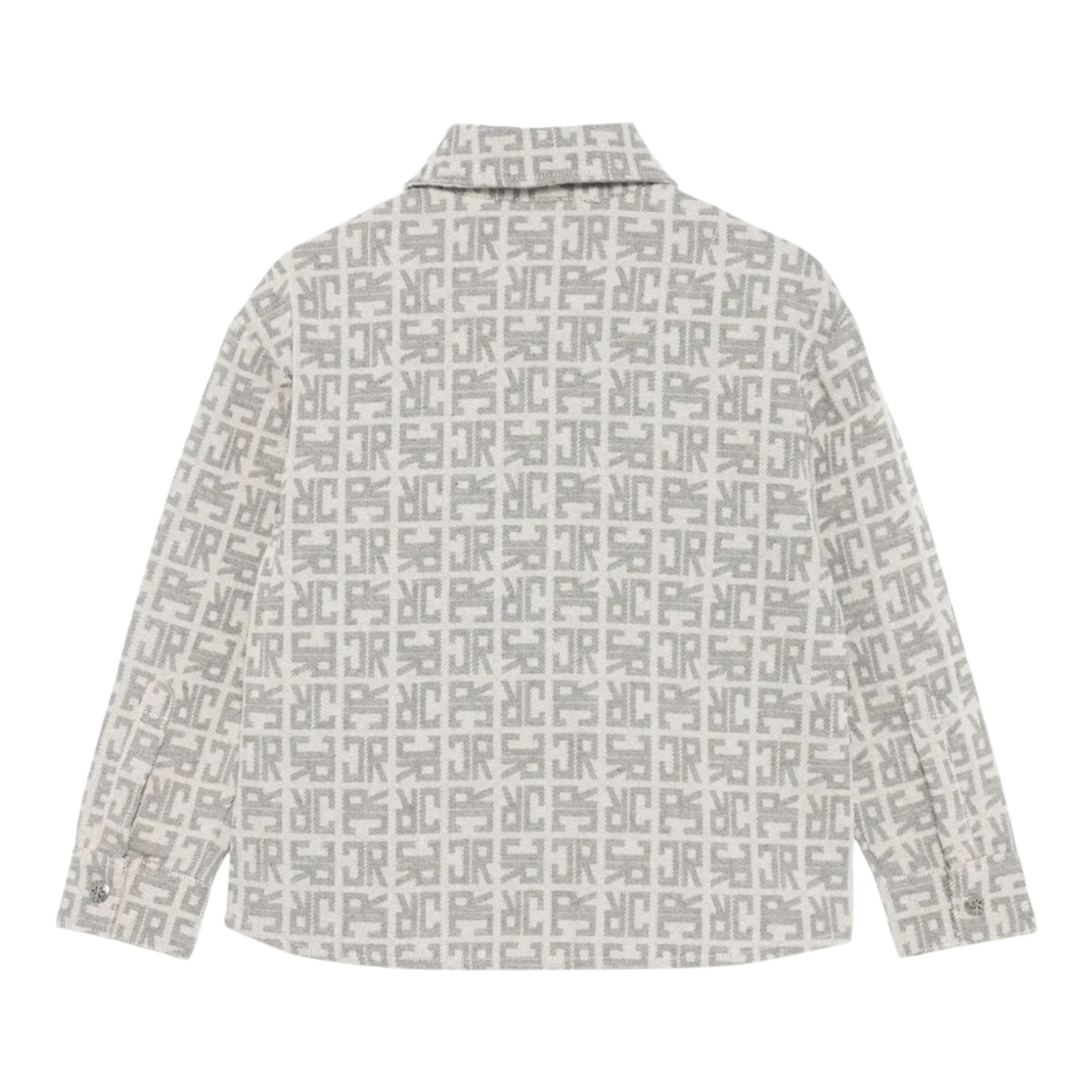 John Richmond Camicia tinta unita Logata Grigio per Bambino RBA25133CA GRIGIO JOHN RICHMOND 