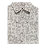 John Richmond Camicia tinta unita Logata Grigio per Bambino RBA25133CA GRIGIO JOHN RICHMOND 