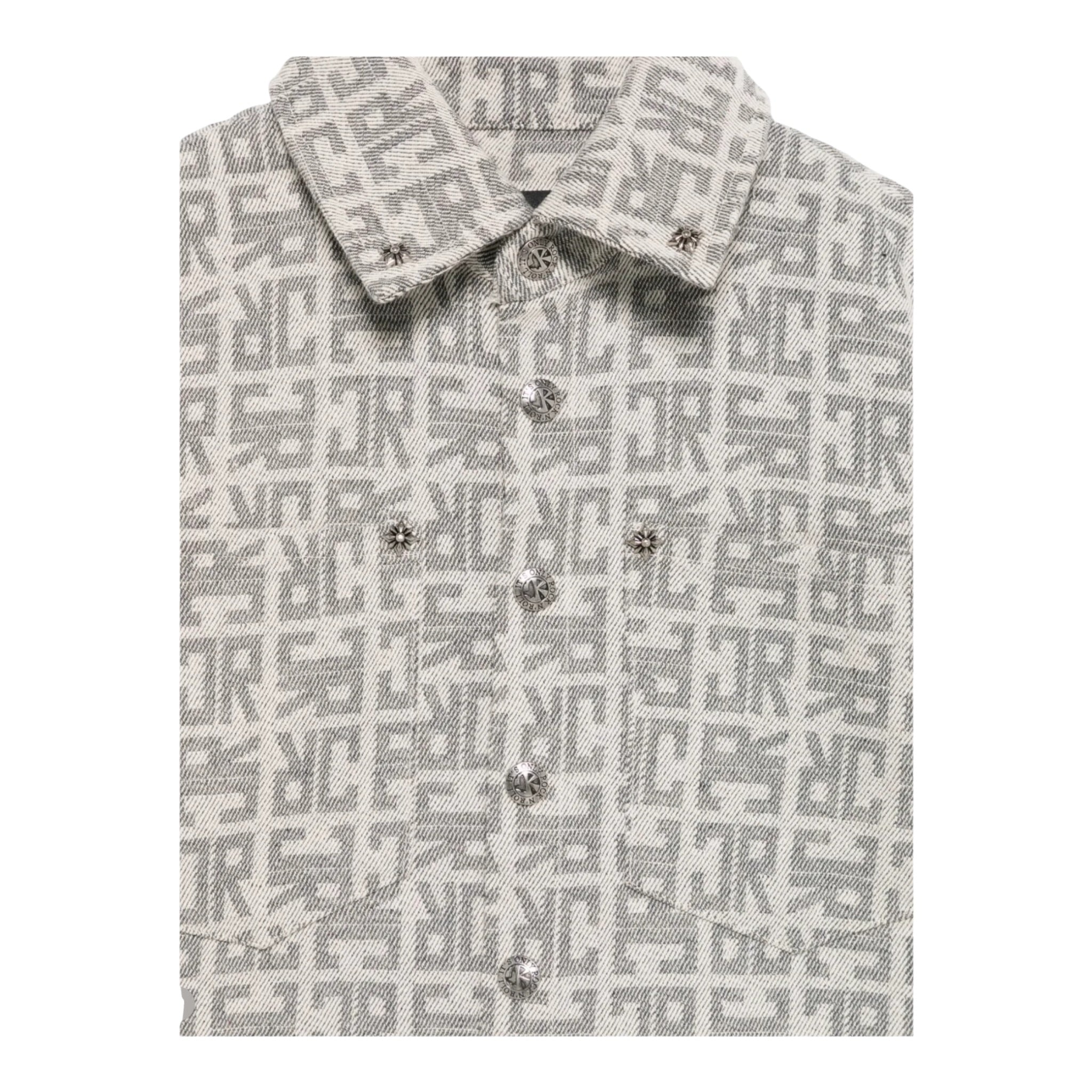 John Richmond Camicia tinta unita Logata Grigio per Bambino RBA25133CA GRIGIO JOHN RICHMOND 