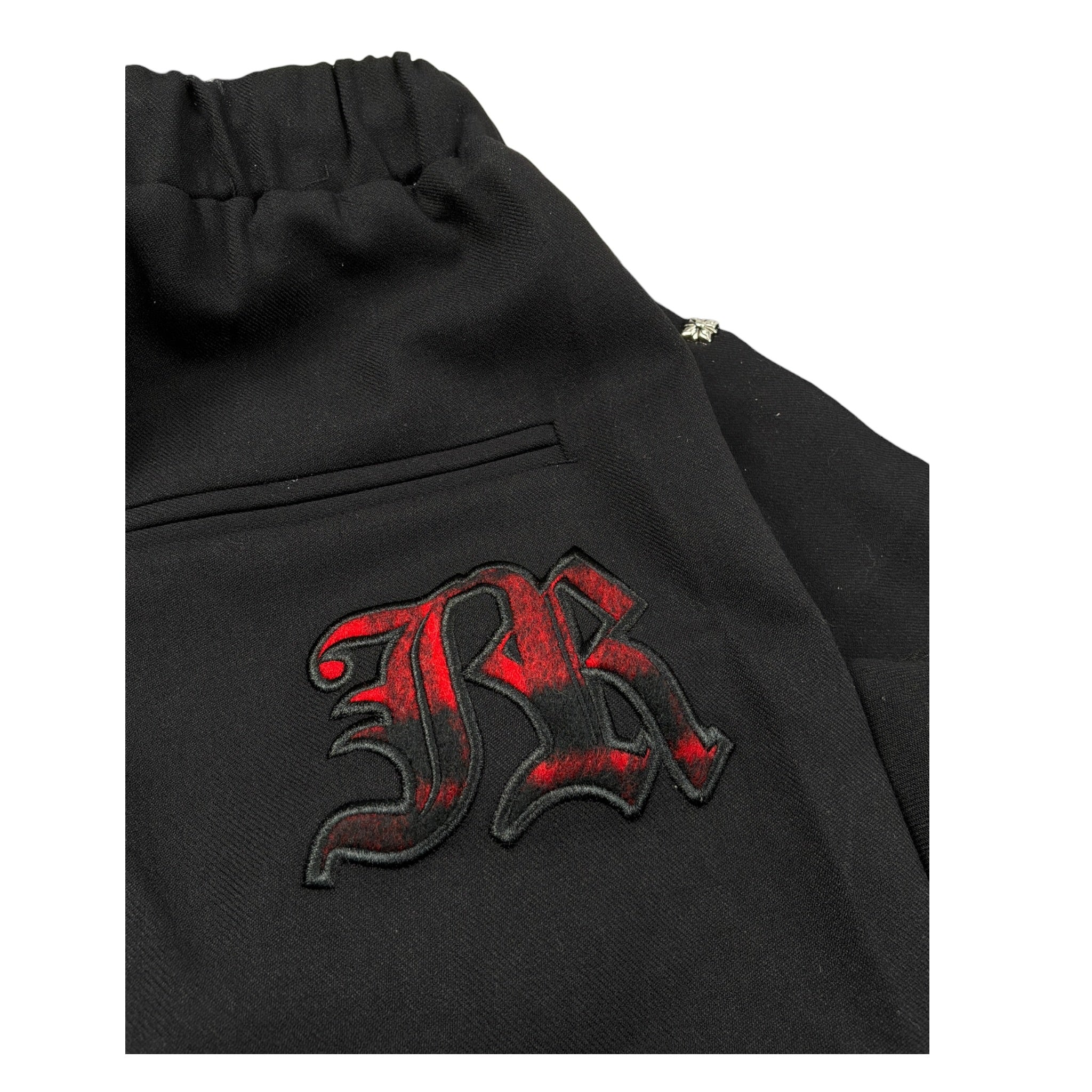 John Richmond Pantalone tinta unita con Logo Nero per Bambino RBA25162PA NERO JOHN RICHMOND 