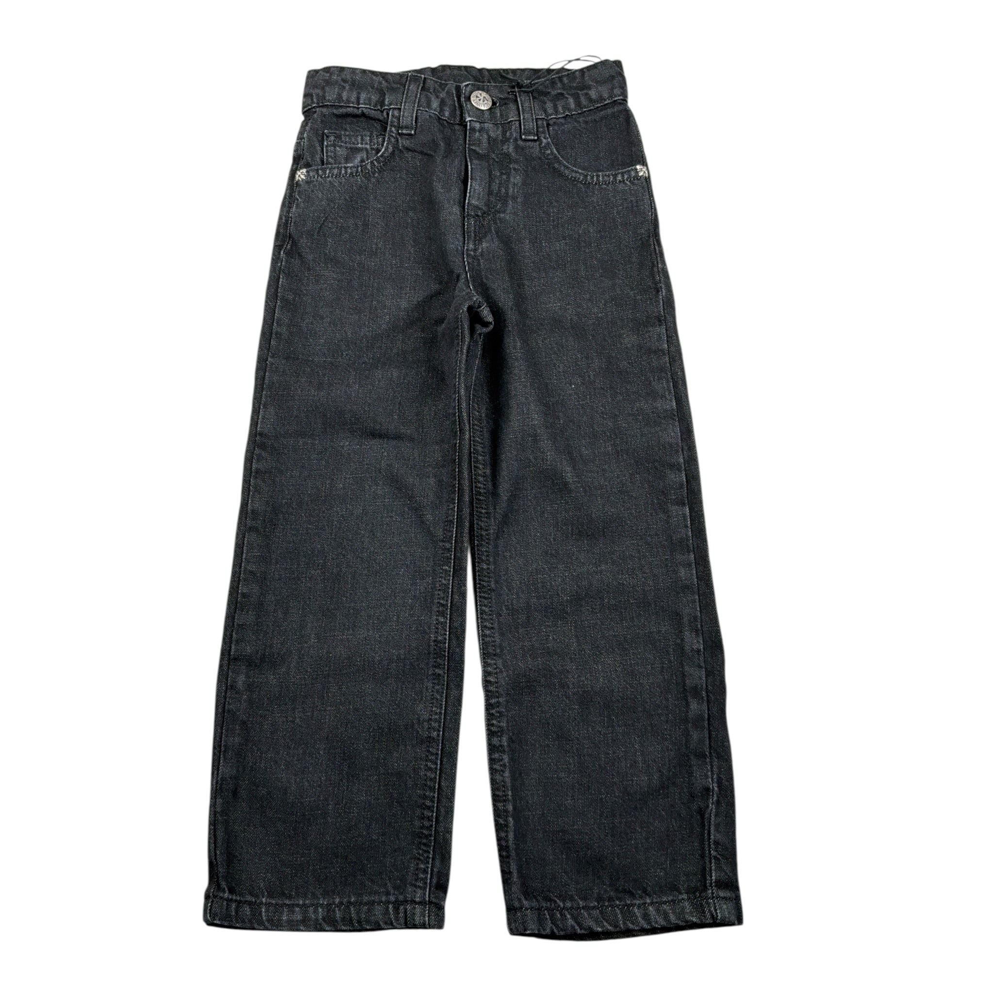 John Richmond Jeans tinta unita con Logo Nero per Bambino RBA25226JE NERO JOHN RICHMOND 