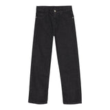John Richmond Jeans tinta unita con Logo Nero per Bambino RBA25226JEX NERO JOHN RICHMOND 