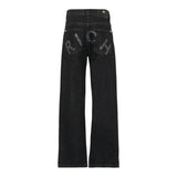 John Richmond Jeans tinta unita con Logo Nero per Bambino RBA25226JEXXXX NERO JOHN RICHMOND 