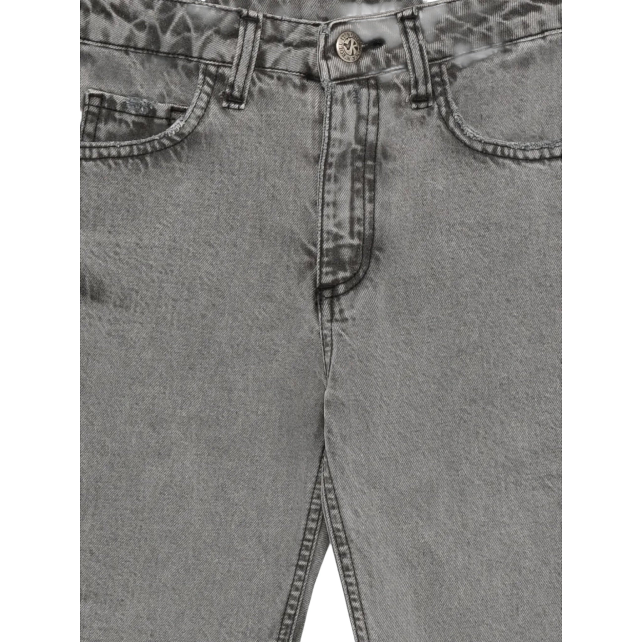 John Richmond Jeans tinta unita con Strappi Grigio per Bambino RBA25239JE GRIGIO JOHN RICHMOND 