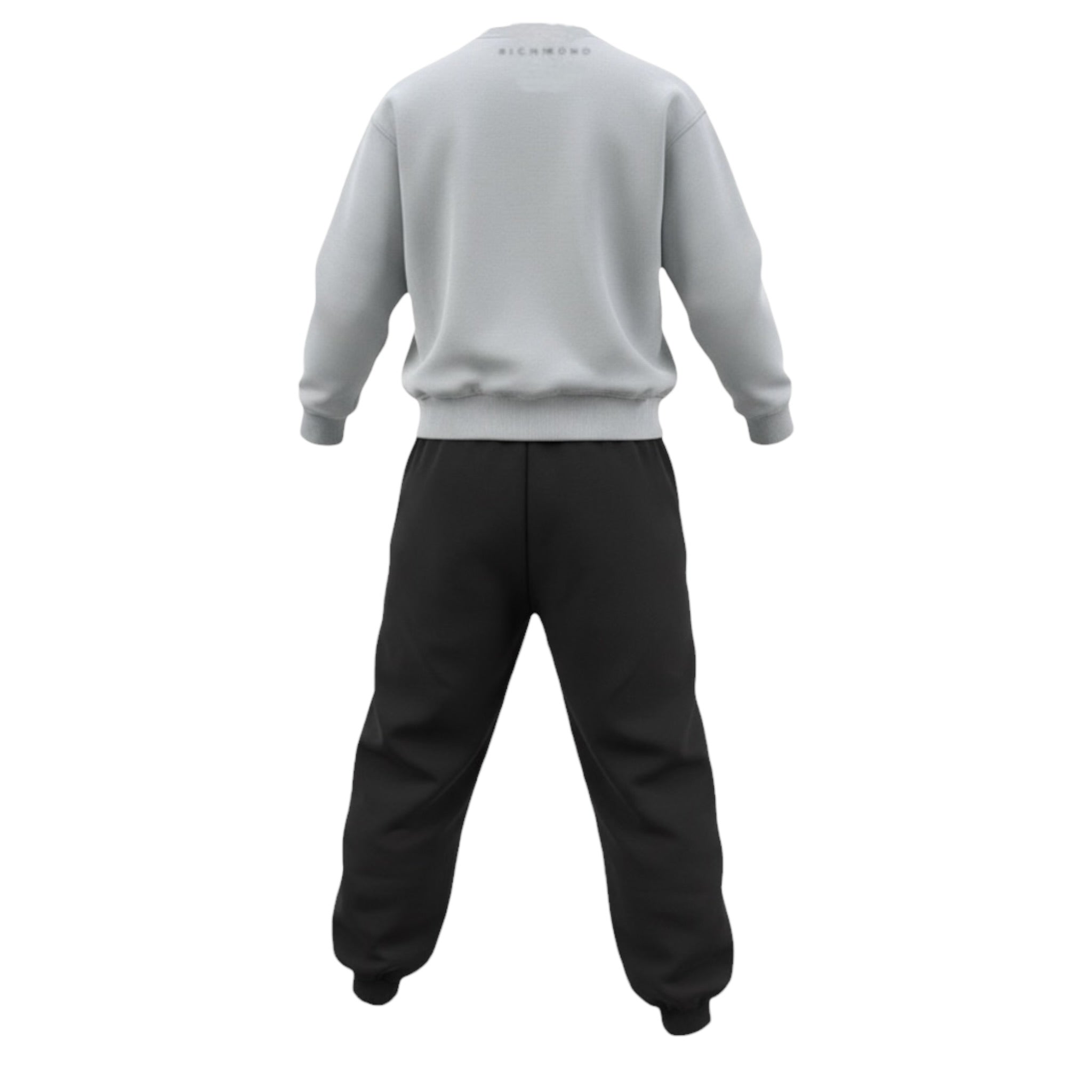 John Richmond Completo 2Pz Felpa-Pantalone Grigio per Bambino RBA26002CF GRIGIO JOHN RICHMOND 