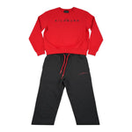 John Richmond Completo 2Pz Felpa-Pantalone Rosso per Bambino RBA26006CF ROSSO JOHN RICHMOND 