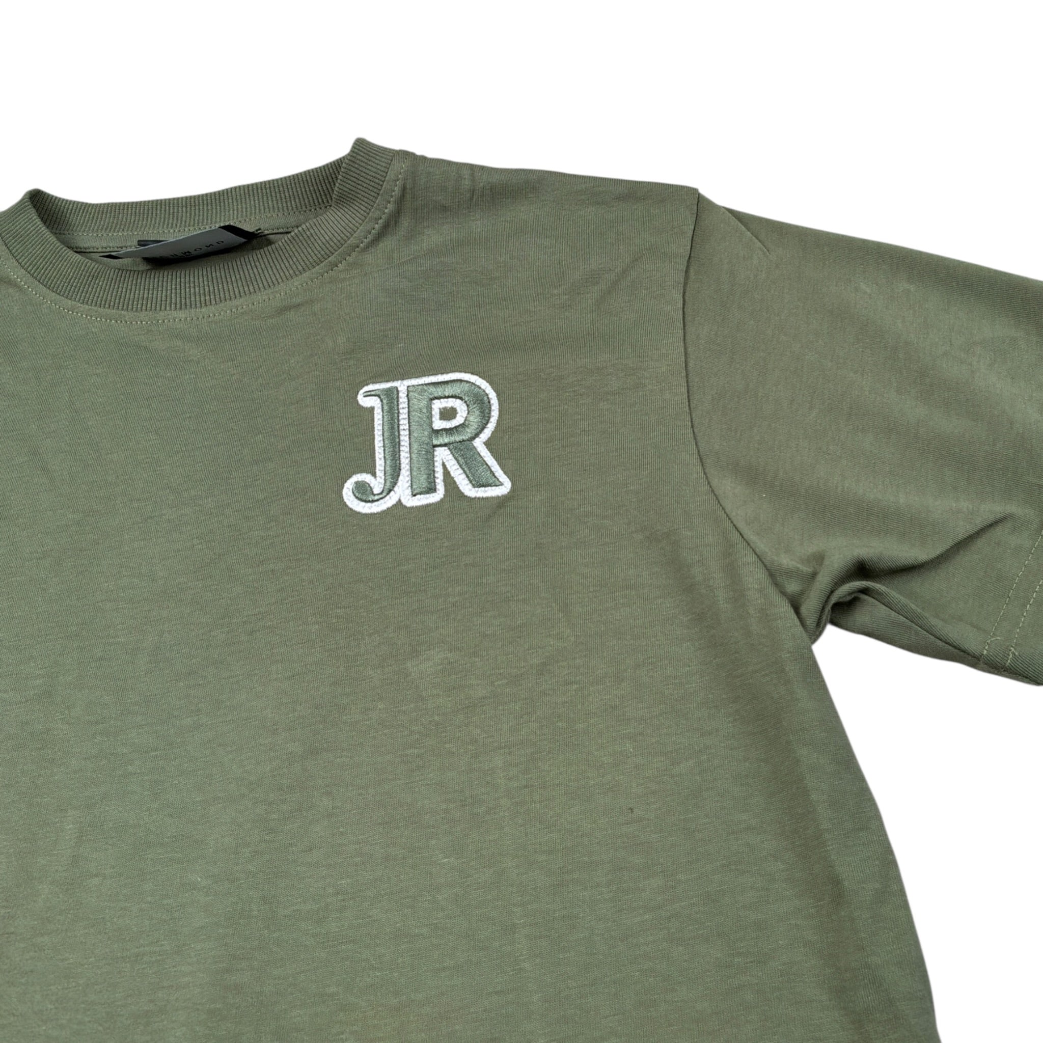 John Richmond T-Shirt tinta unita con Stampa Verde per Bambino RBA26008TS VERDE JOHN RICHMOND 