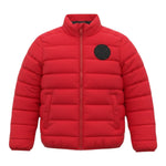 John Richmond Giubbino tinta unita con Zip E Logo Rosso per Bambino RBA26014PI ROSSO JOHN RICHMOND 