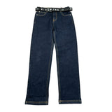 John Richmond Jeans tinta unita Set con Cintura Blu per Bambino RBA26019JE BLU JOHN RICHMOND 