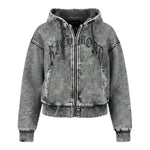 John Richmond Felpa tinta unita con Zip E Cappuccio Grigio per Bambino RBA26021FE GRIGIO JOHN RICHMOND 