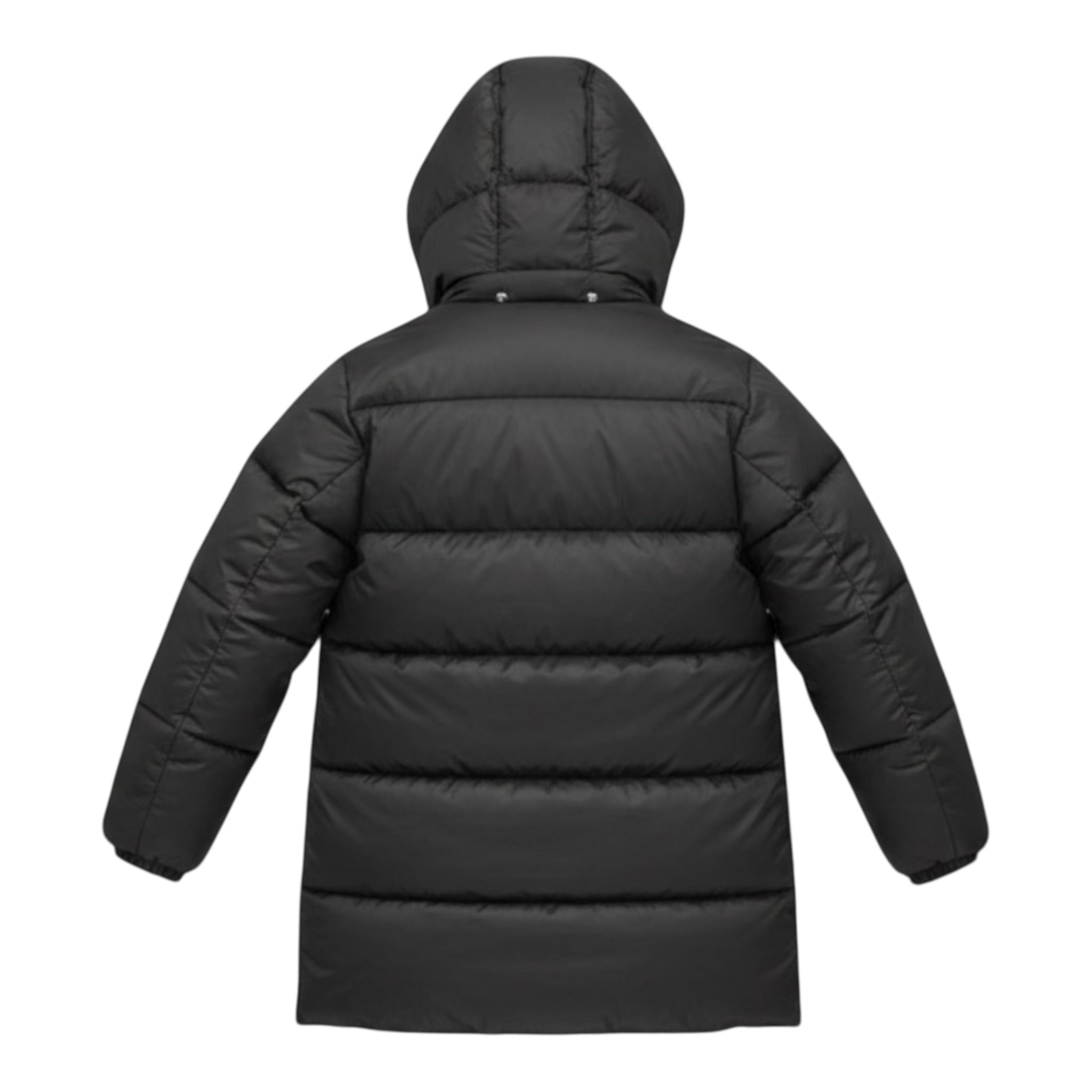 John Richmond Giubbino tinta unita con Zip E Cappuccio Nero per Bambino RBA26024PI NERO JOHN RICHMOND 