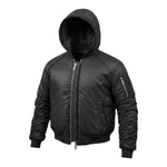 John Richmond Giubbino tinta unita con Zip E Cappuccio Nero per Bambino RBA26028GB NERO JOHN RICHMOND 